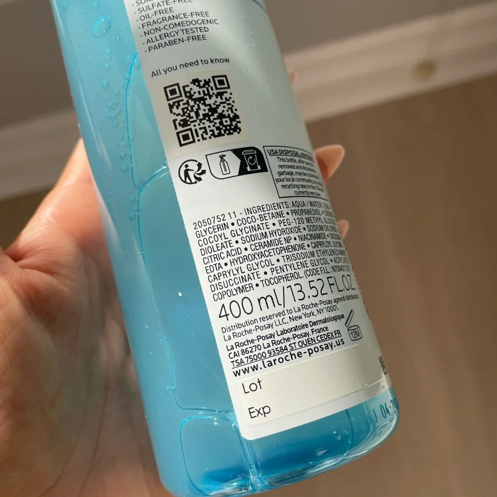 La Roche-Posay Toleriane Purifying Foaming Face Wash for Oily‎ Skin